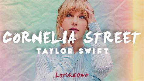 cornelia street taylor swift lyric video